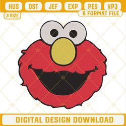 Elmo Embroidery Designs, Sesame Street Machine Embroidery Files.jpg