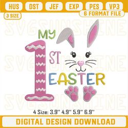 My First Easter Bunny Embroidery Designs, My 1st Easter Embroidery Designs.jpg