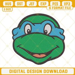 Ninja Turtles Embroidery Design, Heroes Comics Embroidery File.jpg