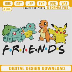 Pokemon Friends Embroidery Designs, Pokemon Embroidery Design File, Pokemon Embroidery Designs.jpg