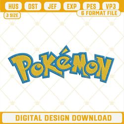 Pokemon Logo Embroidery Designs, Anime Machine Embroidery Files.jpg