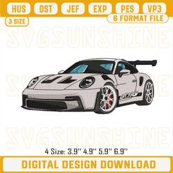 Porsche 911 GT3 RS Sports Car Embroidery File.jpg