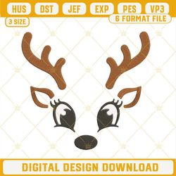 Reindeer Face Embroidery Design File.jpg