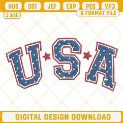 Retro America Embroidery Designs, 4th Of July Machine Embroidery Files.jpg