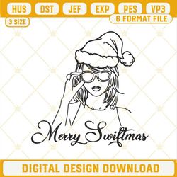 Taylor Swift Merry Swiftmas Embroidery Design Files.jpg