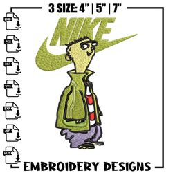 Cartoon Nike Embroidery design, Cartoon Embroidery, Nike design, Embroidery file, logo nike shirt, Instant download,Embr
