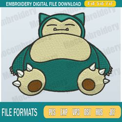 Charmander Pokemon Embroidery Designs File, Pokemon Machine Embroidery Designs, PES DST JE151