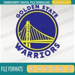 Golden State Warriors Embroidery Designs, NBA Logo Embroidery Files, PACIFIC, Machine - Keplershop