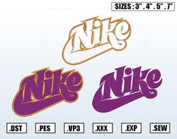3 Logo Nike Embroidery Designs File,Nike Embroidery Design,Embroidery Design,Embroidery sv1