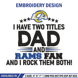 Los Angeles Rams Fan embroidery design, Los Angeles Rams embroidery, NFL embroidery, sport embroidery, embroidery design