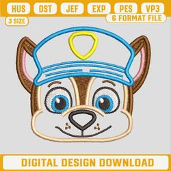 Chase Paw Patrol Design, Chase Embroidery Files, Paw Patrol Embroidery Design.jpg