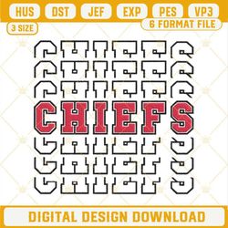 Chiefs Embroidery Design, Kansas City Chiefs Embroidery File.jpg