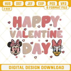 Happy Valentines Day Minnie Daisy Embroidery Design Files.jpg