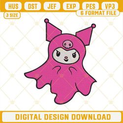Kuromi Ghost Halloween Embroidery Design Files.jpg