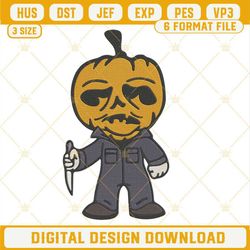 Michael Myers Pumpkin Head Embroidery Design File.jpg