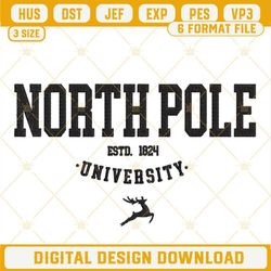 North Pole Univeristy Embroidery Design File.jpg