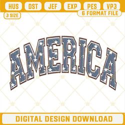 Retro America Embroidery Designs, Patriotic Machine Embroidery Files.jpg