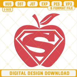 Super Apple Embroidery Design, Teacher Embroidery Files.jpg