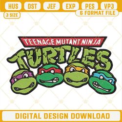 Teenage Mutant Ninja Turtles Embroidery Designs, TMNT Movie Embroidery Files.jpg