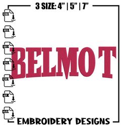 Belmont Bruins logo embroidery design, NCAA embroidery,Sport embroidery,Logo sport embroidery,Embroidery design,Anime em