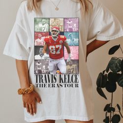 COMFORT COLORS Taylor Swift Travis Kelce The Eras Tour, Taylor at Arrowhead, Taylor and Travis, NFL Funny Couple Shirt,