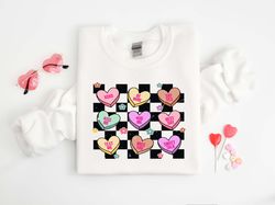 Be Mine Sweatshirt, Conversation Hearts Shirt, XOXO Sweatshirt, Valentines Day Shirt, Couple Shirt, Gift For Her, Gift F