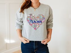 Valentines Day Teacher Sweatshirt, Teacher Valentine Gift Hoodie, Love Gift Shirt, Teacher Gifts, Teaching Sweater, Kind