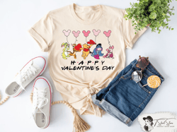 Disney Valentines Day Shirt, Winnie The Pooh Valentines tee, Disney Couple Trip Shirt, Disneyland Valentines Vacation Sh