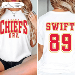 In My Chiefs Era T-shirt Taylor Swift Chiefs Jersey Sweatshirt - iTeeUS