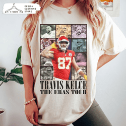 Travis Kelce The Eras Tour Shirt Vintage Football Tee Fan Gift - iTeeUS