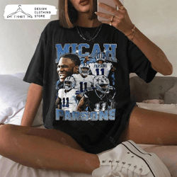 Vintage Micah Parsons Shirt Micah Parsons Football Shirt - iTeeUS