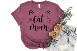 Cat Mom Shirt, Gift to Mom, Pet Lover Shirt, Cat Shirt, Cat Mama T-Shirt, Cat Lover Gift,mothers day