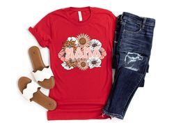 Retro Mama Shirt, Floral Mom Shirt, Daisy Mom Shirt, Gift For Mother, Best Mom Shirt, New Mom Gift, Retro Mom Gift, Mom