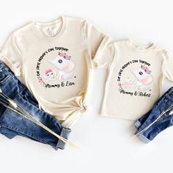 Elephant Mommy And Me Shirt, Customized Our First Mothers Day Shirt,Mom and Son Shirt,Mommy And Daughter Tee,Mothers Day