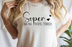 Super Mom Shirt,Mothers Day Gift, Mom Mode Tee, Mom Shirt ,Mothers Day Tee,