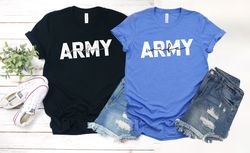 Army Wife Shirt, Military Wife Shirt, Army Shirt for Wife, Army Shirt for Mom, Custom Army Shirt, Gift for Mom, Army Shi