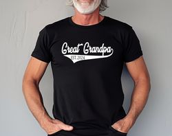 Great Grandpa Est Shirt, Great Grandpa Shirt, Dad Shirt, Grandpa Shirt, Pregnancy Announcement, Great Grandpa Gift,Fathe