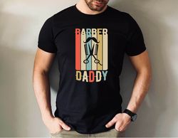 Barber Daddy Tshirt, Barber Shop Clothing Shirt, Barber Daddy Outfit Tee, Haircutter Daddy Tee, Haircut Artist Daddy Tee