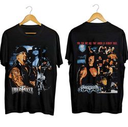 Retro Undertaker T-Shirt, Undertaker Vintage T-Shirt, Undertaker Gift For Women and Man Unisex 90s T-Shirt