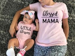 mommy and me shirts, mothers day gift, baby shower gift, baby girl gift, new baby gift, gift for mom, mommy and me outfi