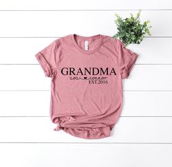 mothers day gift, gift for grandma, mothers day shirt, personalized gift for mom, personalized mothers day gift, womens