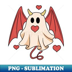 Evil Ghost Retro Valentines Day - Instant Sublimation Digital Download - Instantly Transform Your Sublimation Projects