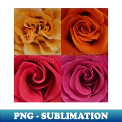 Roses - PNG Transparent Sublimation File - Unleash Your Inner Rebellion