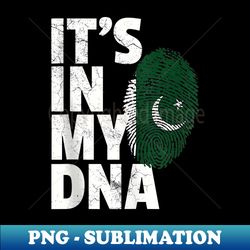 IT'S IN MY DNA Pakistan Pakistani Flag Pride - Instant Sublimation Digital Download - Unleash Your Creativity