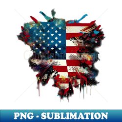 Independence Day USA - Artistic Sublimation Digital File - Unleash Your Inner Rebellion