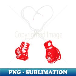 Boxing Boxer Valentines Day Heart Boxing Fight Box Club - Retro PNG Sublimation Digital Download - Perfect for Sublimation Art