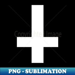 Satanic goth cross symbol - Sublimation-Ready PNG File - Create with Confidence