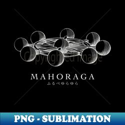 General Mahoraga v1 - High-Resolution PNG Sublimation File - Vibrant and Eye-Catching Typography