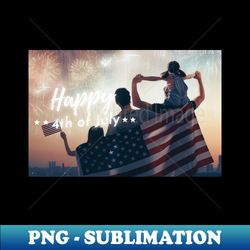 4th of July - Premium PNG Sublimation File - Perfect for Sublimation Mastery