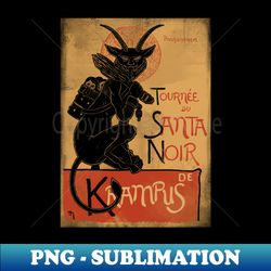 Merry Krampus - Professional Sublimation Digital Download - Enhance Your Apparel with Stunning Detail